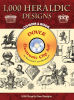 1000 Heraldic Designs CD-ROM and book - 18,00 