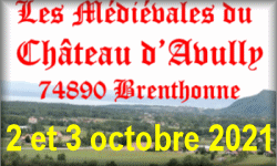 2/3 octobre 2021 - Avully - Fête et marché médiéval