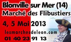 Blonville sur Mer (14) - Marché des Flibustiers - 4-5 mai 2013