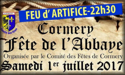 1er juillet 2017 Cormery (37) - Fête de l'Abbaye