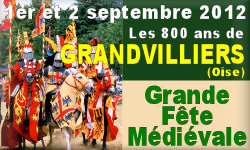 Fte mdivale de Grandvilliers - 1er et 2 septembre 2012