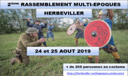 24/25 aot 2019 - Herbeviller - Rassemblement multi-poques et march artisanal 